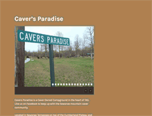 Tablet Screenshot of caversparadise.com